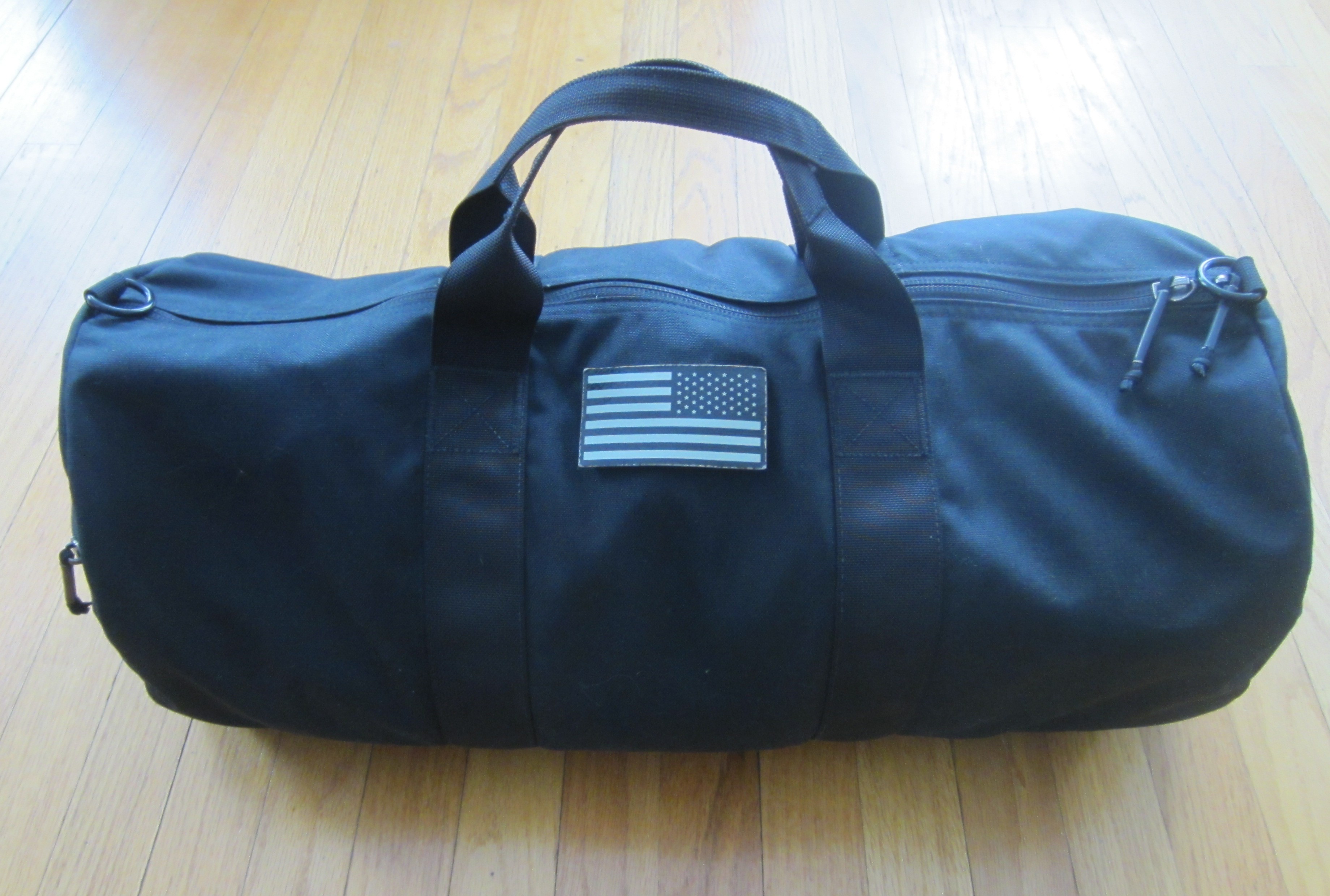 Made in USA Black GORUCK Gym Bag 38L 